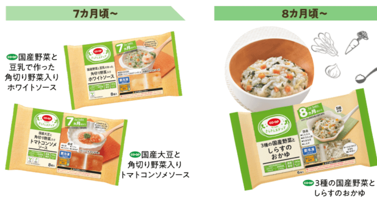 コップデリの離乳食・きらきらステップ